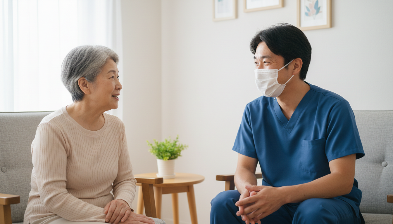 訪問歯科診療の様子