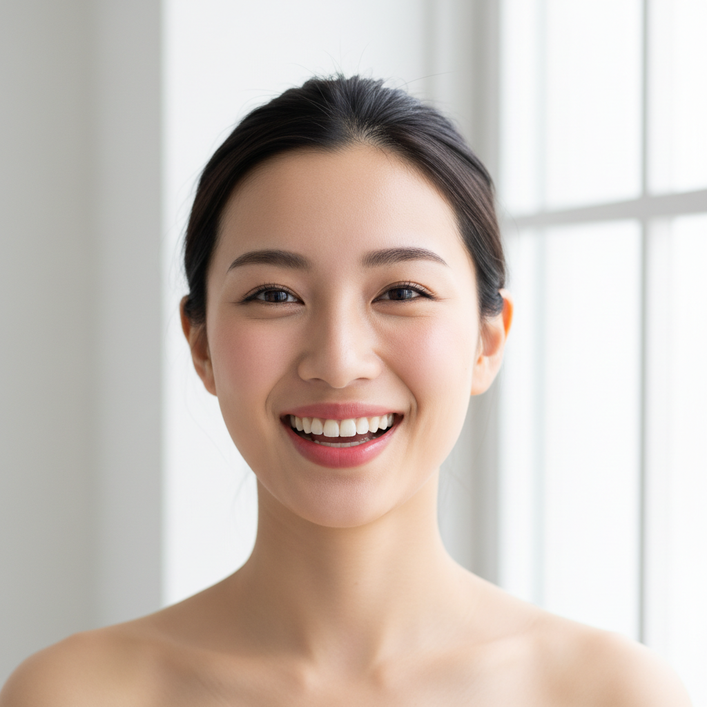 すっぴんでもかわいく